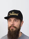 Бейсболка HOOD арт. 100-MWL001-CA062-BK West Oakland (черный)